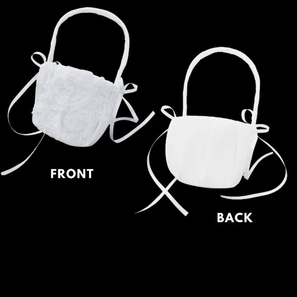 Wedding Lot Guest Book Pen and Flower Girl Basket Studio His & Hers - Picture 2 of 2